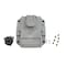 Truck-Lite 50 Series, 7 Solid Pin, Grey Polycarbonate, Surface Mount, Nose Box Without Circuit Breakers 50805 - alternate 4
